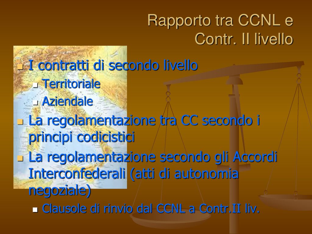 Il Rapporto Tra Contratti Collettivi Ppt Scaricare